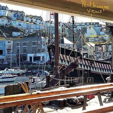 Stunning Penthouse Views To Harbour With Parking. Apartamento Brixham Exterior foto